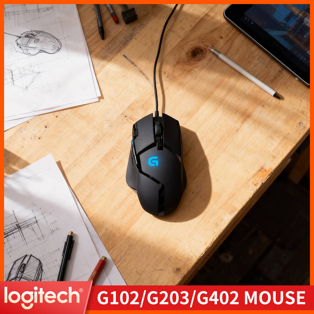Esports Gaming Competition - Souris de jeu filaire Logitech G402,