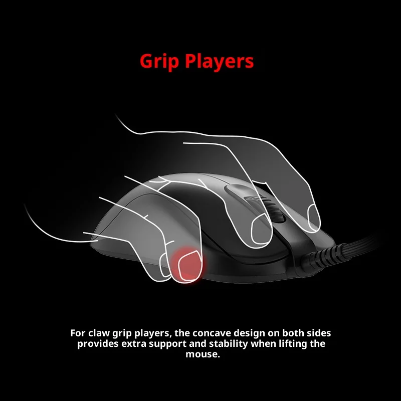 Souris de jeu filaire ergonomi - Esports Gaming Gear avis et prix