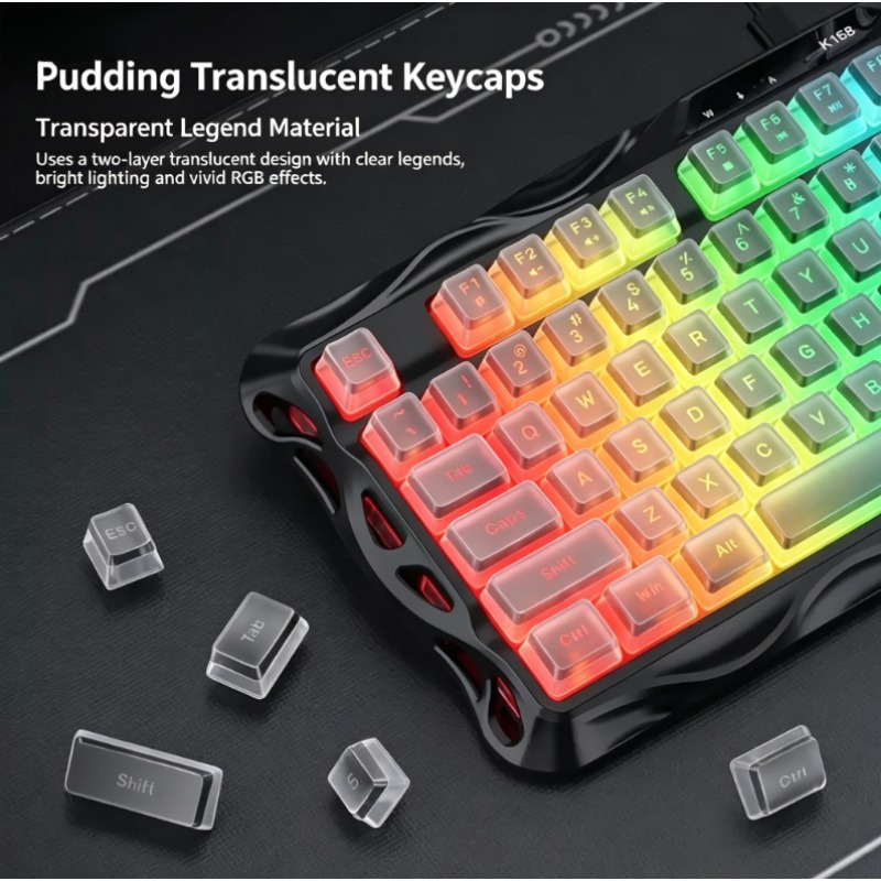Clavier de jeu filaire K168 à  - Esports Gaming Competition avis et prix