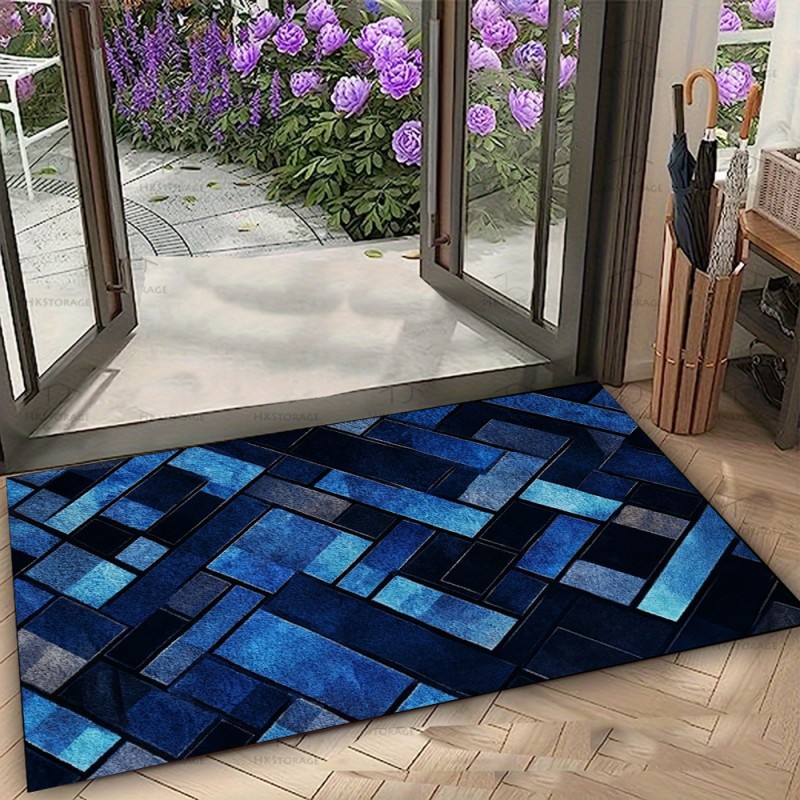 Tapis géométrique patchwork bl - Esports Gaming Live avis et prix